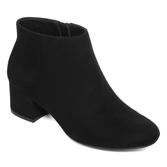 Arizona Jean Company Shoes - Arizona Paisley Ankle Boots Black Suede sz. 7.5